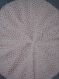 Béret  femme laine baby alpaga et soie couleur poudre tricot fait main