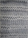 Bandeau cache oreille turban avec noeud tricot fait main rouge et gris laine alpaga et soie
