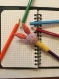 Protège stylo ou crayon au crochet