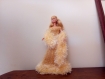 Robe longue jaune pour poupée barbie