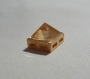 Pendentif pyramide, en vermeil, argent massif 925, finition recouvert d'or 18k, métal précieux, pendant sterling silver 925 gold plated