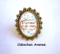B4.32 bijou femme fleurs liberty bracelet tissu biais liberty bijou fantaisie bronze cabochon verre citation - d'amour et de rêves (série 3)