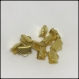 Embouts griffes dorées 10 mm (x10)