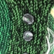 Ensemble bonnet /snood laine tricoté main réf 3830 