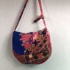 Sac besace tissus patchwork collection laura réf 4158