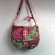 Sac besace tissus patchwork collection laura réf 4168