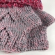Mitaines avec pouce laine tricoté main ref 3682