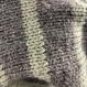 Bonnet homme laine tricoté main réf 2751