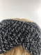 Bandeau laine tricoté main réf 2194