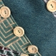 Sac besace tissus patchwork collection laura réf 4163 fait main