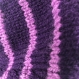 Béret laine tricoté main réf 2235