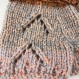 Mitaines avec pouce laine tricoté main ref 3758