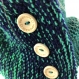 Ensemble bonnet /snood laine tricoté main réf 3905