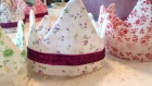 Headband couronne de princesse violet 1