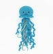 Pieuvre au crochet bleue | pieuvre bébés prématurés | cadeau de naissance fille et garçon | cadeau bébé amigurumi | octopus lovey blanket