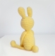 Doudou lapin au crochet | amigurumi lapin | cadeau de naissance | jouet au crochet | cadeau bébé fille et garçon | babies lovey bunny