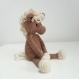 Doudou poney au crochet | amigurumi cheval | cadeau de naissance | cadeau bébé fille et garçon | blanket pony | lovey horse