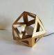 Petite lampe origami or