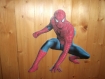 Décor mural en bois spiderman