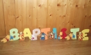 Lettres bébé winnie et ses amis en bois