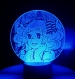 Lampe led tactile candy 