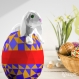 Projet diy papercraft: lapin de pâques