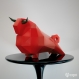 Projet diy papercraft: sculpture de taureau