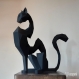 Projet diy papercraft: sculpture de chat Égyptien