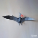 Projet diy papercraft : trophée de ptérosaure 