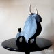 Projet diy papercraft: statue de taureau