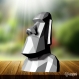 Projet diy papercraft: statue de moai