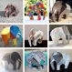 Kit papercraft sculpture d'éléphant