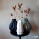 Projet diy papercraft: vases à fleurs séchées