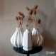 Projet diy papercraft: vases à fleurs séchées