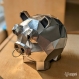 Projet diy papercraft: tirelire de cochon
