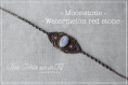 Bracelet macramé & moonstone