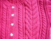 Veste 6 mois tricotée main