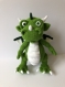 Dragon amigurumi au crochet fait à la main doudou crochet cadeau pour les enfants décoration chambre dragon vert peluche crochet 