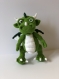 Dragon amigurumi au crochet fait à la main doudou crochet cadeau pour les enfants décoration chambre dragon vert peluche crochet 