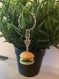 Porte-clef hamburger réaliste