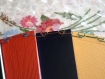Carnet japonais 6 x 9 cm à couverture rigide (skivertex)手帳