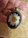 Pendant with dry flower in resin-pendant on a chain- herbarium pendant - flower in resin