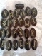 Runes of futhark. runes with floral decoration.