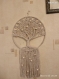 Macramé. l'arbre de la vie. décoration murale. attrapeur de rêves