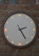 Horloge murale lumineuse, horloge en bois, éclairage de nuit, corde en jute, éclairage, salon, salle à manger, applique murale, rustique