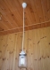 Suspension d'un pot à main, pot de maçonnerie, lumière rustique, lampe, luminaires