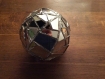 Sphère miroir de 15 cm de diamètre style année 30