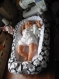 Nid bébé / baby nest : la paquerette. lit bébé, 100% coton, lavable, made in france.