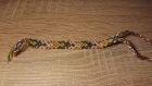 Bracelet brésilien avec un motif en losange