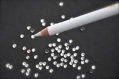 1 crayon cire blanc quick pick pour ramasser les strass outil bijoux ongle neuf